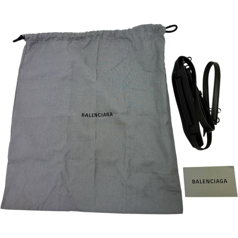 【BALENCIAGA/バレンシアガ】 ネオクラシック ミニ 638524 2WAY ハンドバッグ ショルダーバッグ レザー ブラック/ブラック金具 レディース【中古】【真子質店】【BL】 【IMaMox】