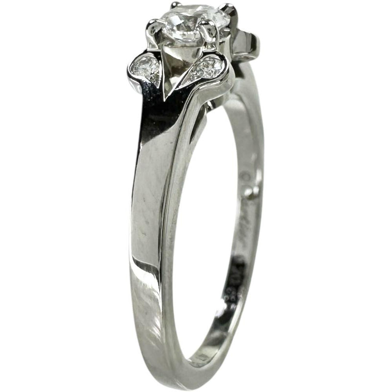 7号【CARTIER/カルティエ】 ダイヤモンド 0.20ct リング・指輪 バレリーナ ソリテールリング Pt950プラチナ 3.8g 47 レディース 【中古】【真子質店】【BL】 【YMox】