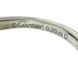 7号【CARTIER/カルティエ】 ダイヤモンド 0.20ct リング・指輪 バレリーナ ソリテールリング Pt950プラチナ 3.8g 47 レディース 【中古】【真子質店】【BL】 【YMox】
