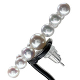 アコヤ真珠4.1～5.4mm ピアス K14WGホワイトゴールド 14金 1.8g レディース 【中古】【真子質店】【NN】 【MoMo】