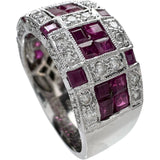 12号 ルビー 計2.40ct ダイヤモンド 計0.50ct リング・指輪 K18WGホワイトゴールド 18金 8.2g レディース
【中古】【真子質店】【NN】




【IITT】