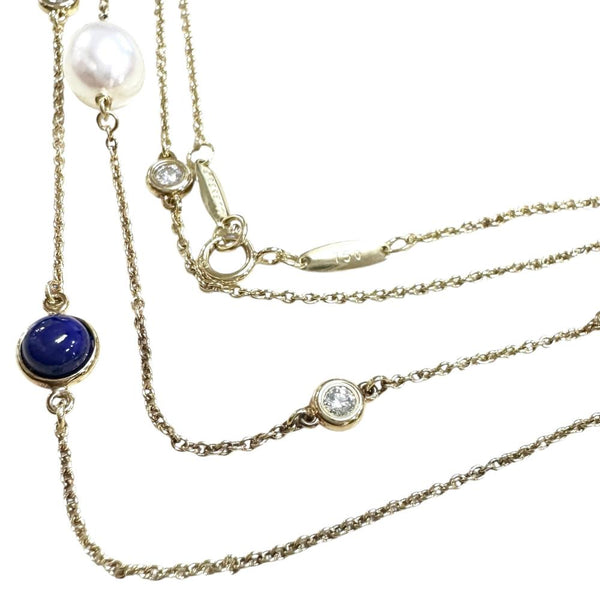 【TIFFANY&Co./ティファニー】 4PD 淡水パール/ラピスラズリ/ダイヤモンド ネックレス バイザヤード スプリンクル K18ゴールド 18金 10.3g 92cm レディース
【中古】【真子質店】【BL】




【TYDx】