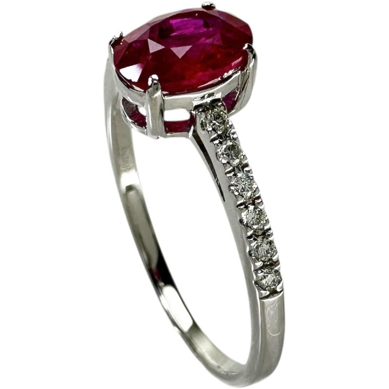 12号 モザンビーク産ルビー 0.91ct ダイヤモンド 0.09ct リング・指輪 Pt900プラチナ 2.7g レディース
【中古】【真子質店】【NN】




【SxT】