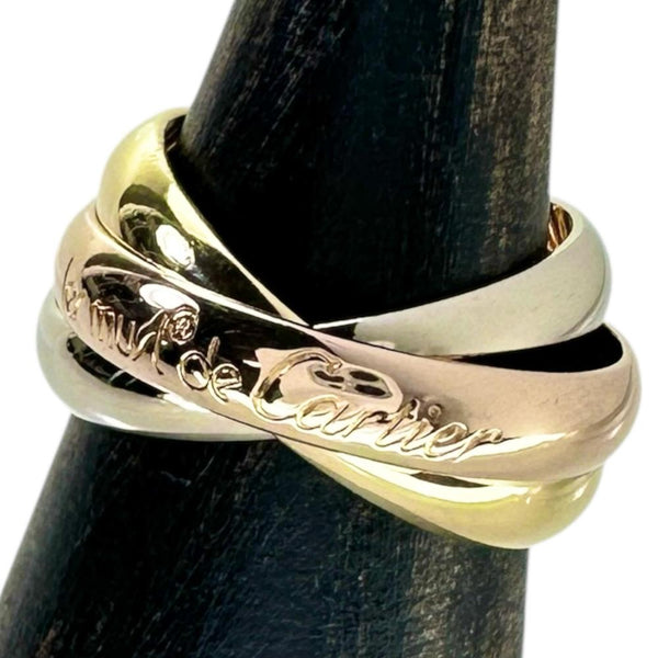 10号【CARTIER/カルティエ】 リング・指輪 トリニティ K18ゴールド 18金/YG/WG/PG 7.5g 50 レディース 【中古】【真子質店】【GD】 【IxMiS】