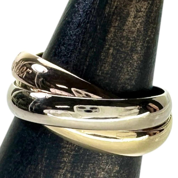 10号【CARTIER/カルティエ】 リング・指輪 トリニティ K18ゴールド 18金/YG/WG/PG 7.5g 50 レディース 【中古】【真子質店】【GD】 【IxMiS】