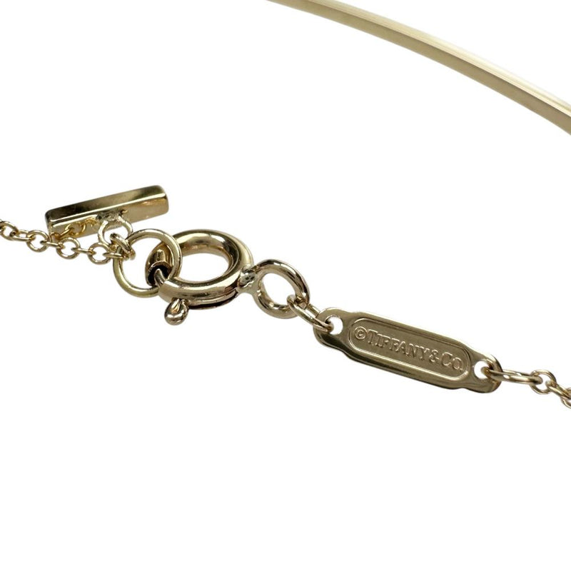 【TIFFANY&Co./ティファニー】 ネックレス Tスマイル ラージ K18ゴールド 18金 3.7g 46.0cm レディース 【中古】【真子質店】【GD】 【IMaTx】
