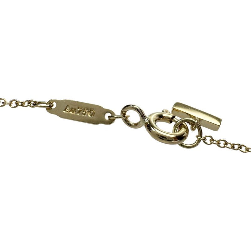 【TIFFANY&Co./ティファニー】 ネックレス Tスマイル ラージ K18ゴールド 18金 3.7g 46.0cm レディース 【中古】【真子質店】【GD】 【IMaTx】
