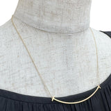 【TIFFANY&Co./ティファニー】 ネックレス Tスマイル ラージ K18ゴールド 18金 3.7g 46.0cm レディース 【中古】【真子質店】【GD】 【IMaTx】