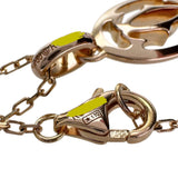 【CARTIER/カルティエ】 ロゴ ダイヤモンド 5P ネックレス K18PGピンクゴールド 18金 4.1g 41.0cm レディース 【中古】【真子質店】【GD】 【IMiKx】
