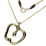 【TIFFANY&Co./ティファニー】 アップル エルサペレッティ ネックレス K18ゴールド 18金 4.4g 40.5cm レディース 【中古】【真子質店】【GD】 【KST】