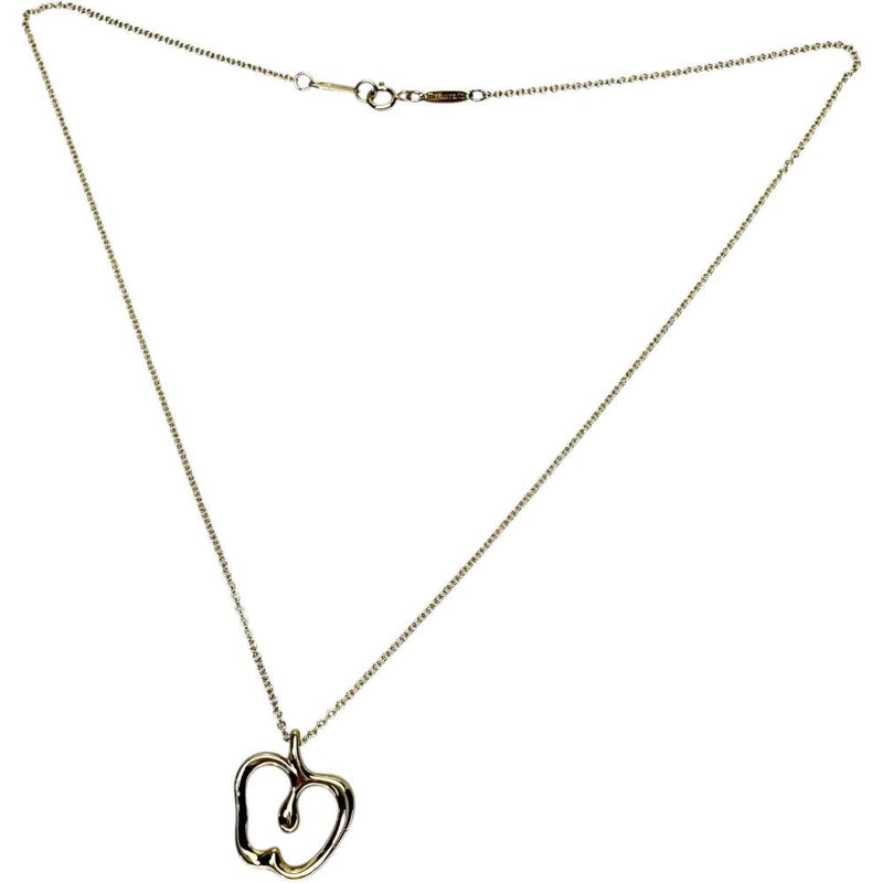 【TIFFANY&Co./ティファニー】 アップル エルサペレッティ ネックレス K18ゴールド 18金 4.4g 40.5cm レディース 【中古】【真子質店】【GD】 【KST】