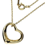 【TIFFANY&Co./ティファニー】 ネックレス オープンハート K18ゴールド 18金 3.5g 39.5cm レディース 【中古】【真子質店】【GD】 【MoTMi】