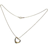 【TIFFANY&Co./ティファニー】 ネックレス オープンハート K18ゴールド 18金 3.5g 39.5cm レディース 【中古】【真子質店】【GD】 【MoTMi】