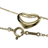 【TIFFANY&Co./ティファニー】 ネックレス オープンハート K18ゴールド 18金 3.5g 39.5cm レディース 【中古】【真子質店】【GD】 【MoTMi】