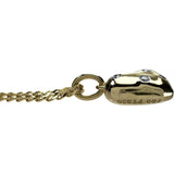 【TIFFANY&Co./ティファニー】 社外チェーン ダイヤモンド 5P ネックレス ドッツハート K18ゴールド 18金/Pt950プラチナ 10.0g 40.0cm レディース 【中古】【真子質店】【GD】 【IDKD】