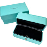 【TIFFANY&Co./ティファニー】 ダイヤモンド ピアス Tスマイル ミニ K18WGホワイトゴールド 18金 1.7g レディース 【中古】【真子質店】【GD】 【IMoDx】