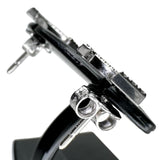 【TIFFANY&Co./ティファニー】 ダイヤモンド ピアス Tスマイル ミニ K18WGホワイトゴールド 18金 1.7g レディース 【中古】【真子質店】【GD】 【IMoDx】