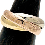 10号【CARTIER/カルティエ】 トリニティ リング・指輪 K18ゴールド 18金/YG/WG/PG 7.2g 50 レディース 【中古】【真子質店】【GD】 【IxYK】