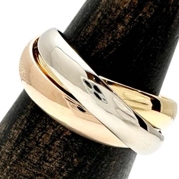 10号【CARTIER/カルティエ】 トリニティ リング・指輪 K18ゴールド 18金/YG/WG/PG 7.2g 50 レディース 【中古】【真子質店】【GD】 【IxYK】