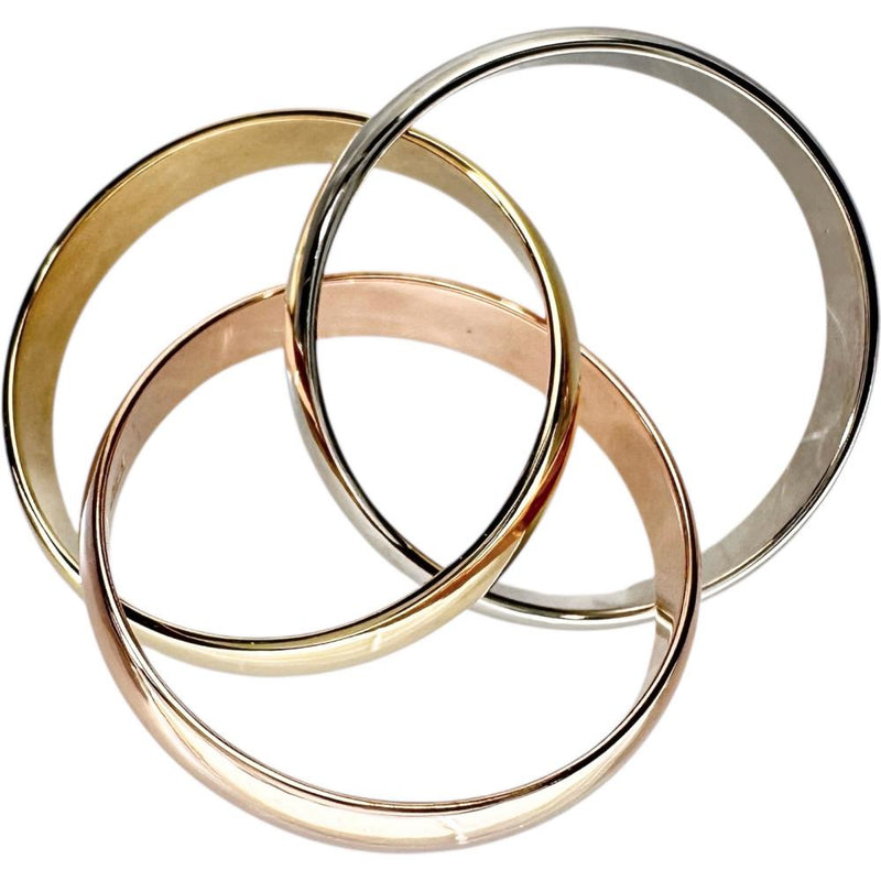 10号【CARTIER/カルティエ】 トリニティ リング・指輪 K18ゴールド 18金/YG/WG/PG 7.2g 50 レディース 【中古】【真子質店】【GD】 【IxYK】