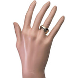 12.5号【CARTIER/カルティエ】 リング・指輪 トリニティ K18ゴールド 18金 8.3g 53（シリアルなし） レディース 【中古】【真子質店】【GD】 【ITDMa】