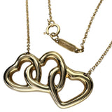 【TIFFANY&Co./ティファニー】 トリプルハート ネックレス K18ゴールド 18金 6.3g 40.5cm レディース 【中古】【真子質店】【GD】 【SxT】