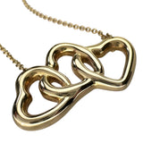 【TIFFANY&Co./ティファニー】 トリプルハート ネックレス K18ゴールド 18金 6.3g 40.5cm レディース 【中古】【真子質店】【GD】 【SxT】