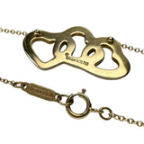【TIFFANY&Co./ティファニー】 トリプルハート ネックレス K18ゴールド 18金 6.3g 40.5cm レディース 【中古】【真子質店】【GD】 【SxT】