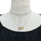 【TIFFANY&Co./ティファニー】 トリプルハート ネックレス K18ゴールド 18金 6.3g 40.5cm レディース 【中古】【真子質店】【GD】 【SxT】