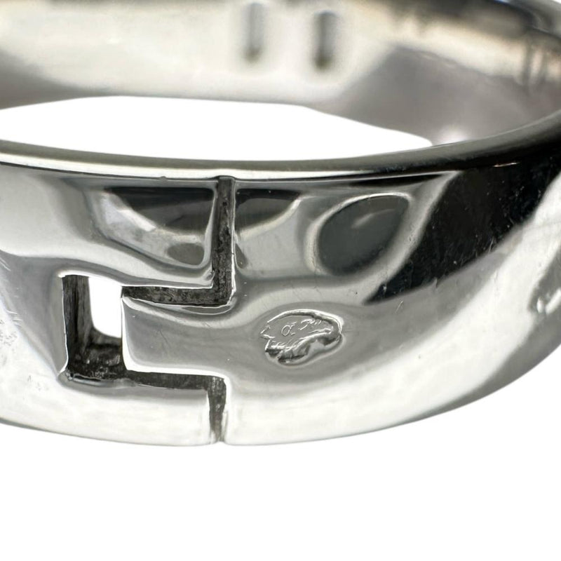 13号【HERMES/エルメス】 ヘラクレス リング・指輪 K18WGホワイトゴールド 18金 6.3g 53 レディース 【中古】【真子質店】【GD】 【SSx】