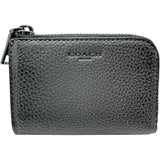 【COACH/コーチ】 CW358 コインケース レザー グレーレザー/ダークグレージップ メンズ【中古】【真子質店】【BL】 【Max】
