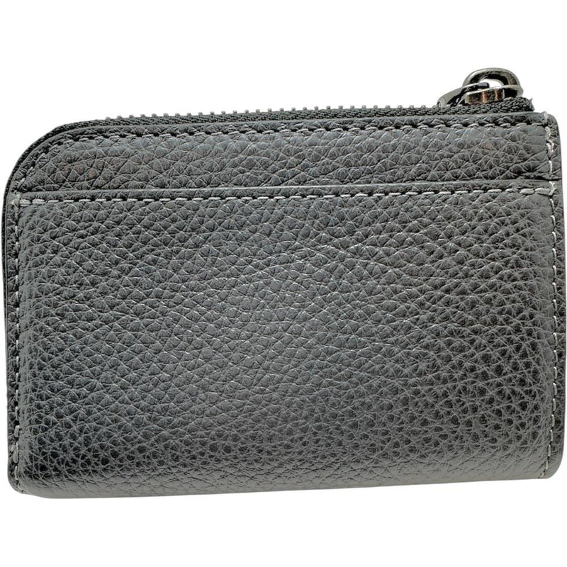 【COACH/コーチ】 CW358 コインケース レザー グレーレザー/ダークグレージップ メンズ【中古】【真子質店】【BL】 【Max】