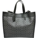 【COACH/コーチ】 フィールドトート 2Wayショルダー＆ハンドバッグ トートバッグ PVC/レザー ブラック メンズ【中古】【真子質店】【BL】




【IMox】