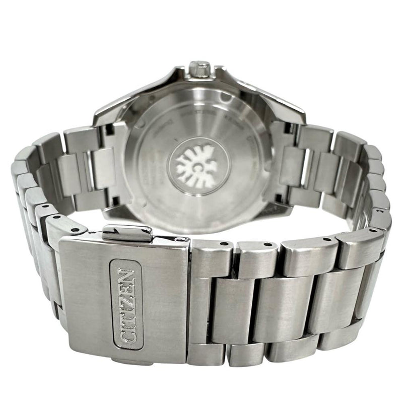 【CITIZEN/シチズン】 ザ・シチズン AQ4060-50W 300本限定 エコドライブ 腕時計 ステンレススチール ソーラー 模様入りホワイトシェル文字盤 メンズ 【中古】【真子質店】【GD】 【IMaMox】