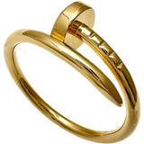 8号【CARTIER/カルティエ】 ジュストアンクル スモール リング・指輪 K18ゴールド 18金 3.3g #48 レディース 【中古】【真子質店】【GD】 【IxYK】
