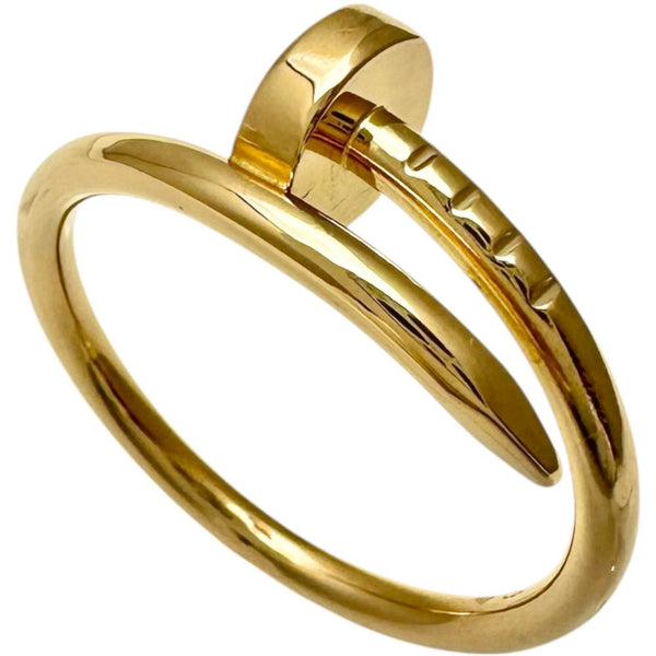 8号【CARTIER/カルティエ】 ジュストアンクル スモール リング・指輪 K18ゴールド 18金 3.3g #48 レディース 【中古】【真子質店】【GD】 【IxYK】