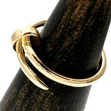 8号【CARTIER/カルティエ】 ジュストアンクル スモール リング・指輪 K18ゴールド 18金 3.3g #48 レディース 【中古】【真子質店】【GD】 【IxYK】
