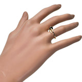 8号【CARTIER/カルティエ】 ジュストアンクル スモール リング・指輪 K18ゴールド 18金 3.3g #48 レディース 【中古】【真子質店】【GD】 【IxYK】