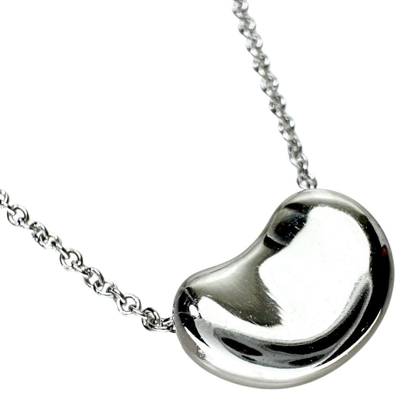 【TIFFANY&Co./ティファニー】 ビーン ネックレス Pt950プラチナ 5.9g 41.0cm レディース 【中古】【真子質店】【GD】 【YIY】