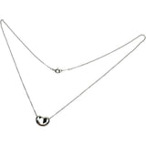 【TIFFANY&Co./ティファニー】 ビーン ネックレス Pt950プラチナ 5.9g 41.0cm レディース 【中古】【真子質店】【GD】 【YIY】