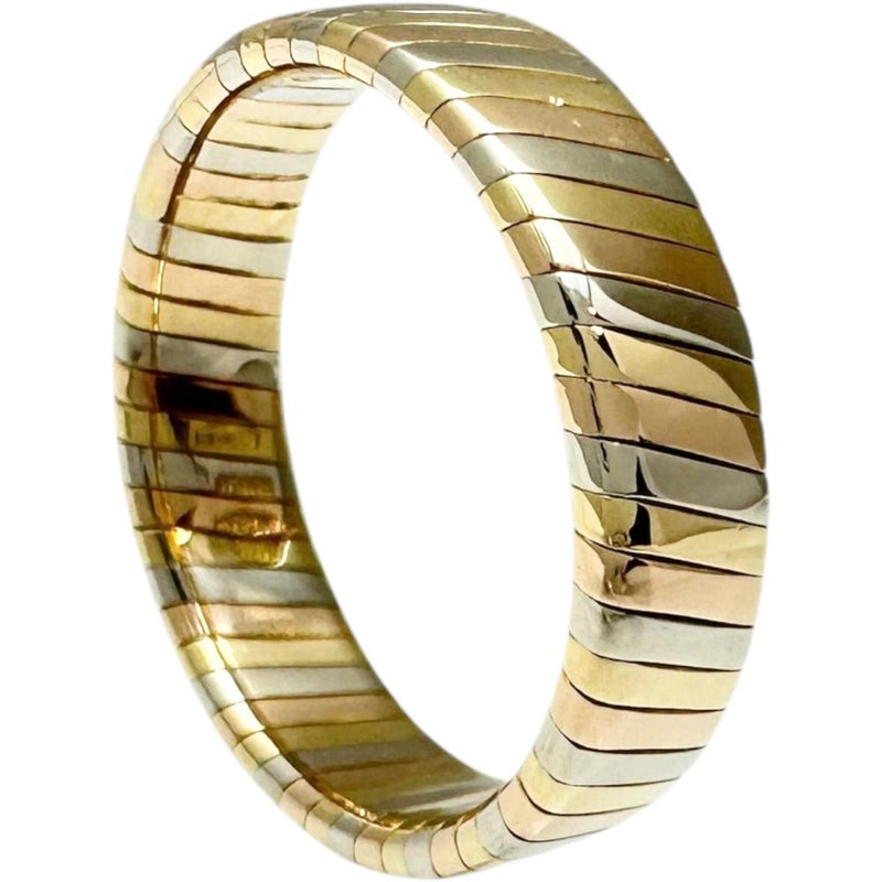 11.5号【BVLGARI/ブルガリ】 トゥボガス リング・指輪 K18ゴールド 18金/YG/WG/PG 5.2g レディース 【中古】【真子質店】【GD】 【SYT】