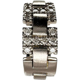20号【KASHIKEY/カシケイ】 幅広リング メンズOK ダイヤモンド 0.90ct リング・指輪 K18ゴールド 18金/（ブラウンゴールド） 15.2g レディース 【中古】【真子質店】【GD】 【TxTD】