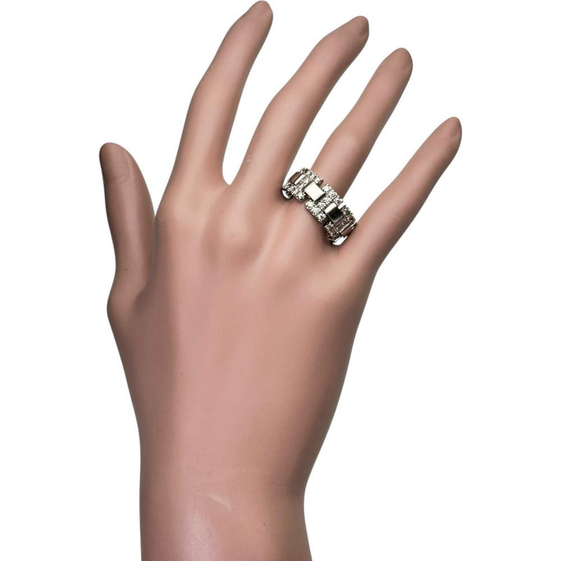 20号【KASHIKEY/カシケイ】 幅広リング メンズOK ダイヤモンド 0.90ct リング・指輪 K18ゴールド 18金/（ブラウンゴールド） 15.2g レディース 【中古】【真子質店】【GD】 【TxTD】