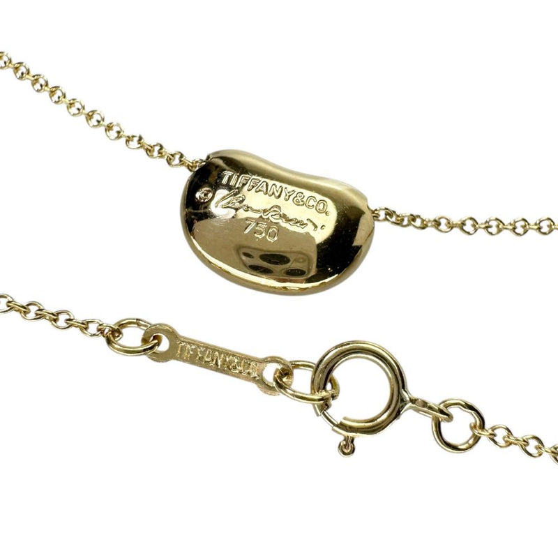 【TIFFANY&Co./ティファニー】 ビーン エルサペレッティ ネックレス K18ゴールド 18金 4.3g 41.0cm レディース 【中古】【真子質店】【GD】 【YIY】