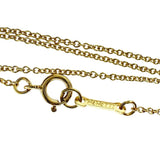 【TIFFANY&Co./ティファニー】 ビーン エルサペレッティ ネックレス K18ゴールド 18金 4.3g 41.0cm レディース 【中古】【真子質店】【GD】 【YIY】