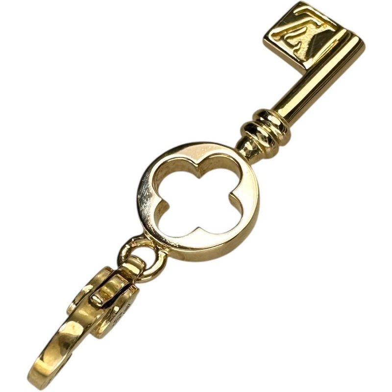 【LOUIS VUITTON/ルイ・ヴィトン】 キー/鍵モチーフ ペンダントトップ クレ チャーム ドゥ モノグラム K18ゴールド 18金 2.4g REE665 レディース 【中古】【真子質店】【GD】 【DDx】