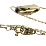 【UNOAERRE/ウノアエレ】 バッグデザイン ダイヤモンド 計0.24ct ネックレス K18ゴールド 18金 5.5g 41.0cm レディース 【中古】【真子質店】【GD】 【KST】