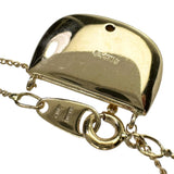 【UNOAERRE/ウノアエレ】 バッグデザイン ダイヤモンド 計0.24ct ネックレス K18ゴールド 18金 5.5g 41.0cm レディース 【中古】【真子質店】【GD】 【KST】
