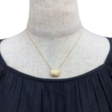 【UNOAERRE/ウノアエレ】 バッグデザイン ダイヤモンド 計0.24ct ネックレス K18ゴールド 18金 5.5g 41.0cm レディース 【中古】【真子質店】【GD】 【KST】