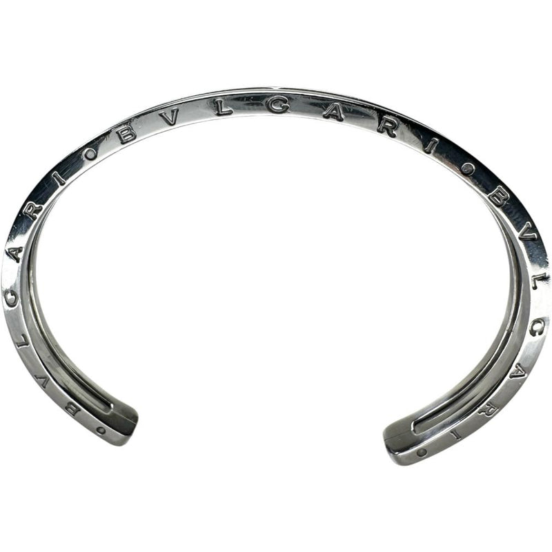 【BVLGARI/ブルガリ】 バングル ブレスレット B-ZERO1 ステンレススチール/K18ゴールド 18金 12.9g 15cm S レディース 【中古】【真子質店】【GD】 【IxxY】